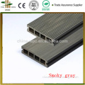 Hollow wpc crack-resistant flooring engineered floor new colorful smoky gray decking